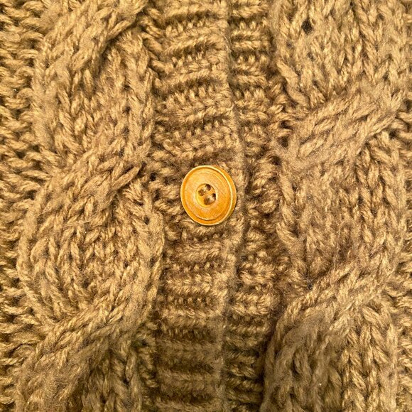 BOUNDARY WATERS CHUNKY HAND KNIT SWEATER VEST S M - Picture 4 of 9